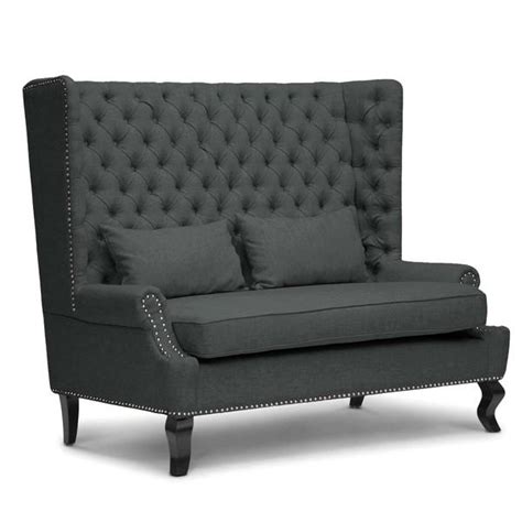 Manufactured in london to create stylish bench seating solutions for all commercial projects solutions ensuring the maximum level of comfort. Baxton Studio Eversleigh Gray Linen Modern Banquette Bench