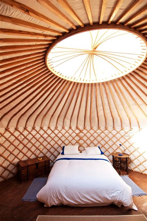 We love to chat about yurts and are happy to discuss your projects and requirments. Vineyard Yurt in Spain | Yurt, Glamping, Outdoor bed