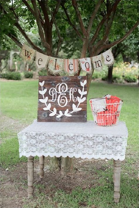 35 Rustic Backyard Wedding Decoration Ideas My Deer Flowers Country
