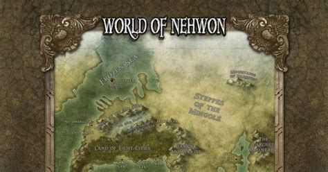World Of Nehwon Map Rpg Item Rpggeek