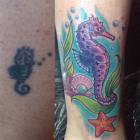 40 Seahorse Tattoos That Will Swim Their Way To Number 1 Cute Creature