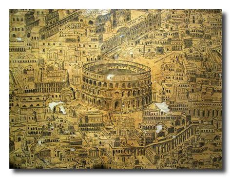 Cesena Antica Mappa Di Roma Ancient Map Of Rome Mappe Antiche