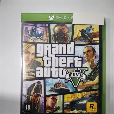 Grand Theft Auto V GTA 5 Xbox One Mídia Física Original Shopee Brasil