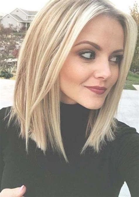 Blond Long Bob Hairstyles Hairstyle Catalog