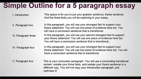 (it's much easier to make revisions on paper than on the computer screen.) also, make sure you show your college essay to others so that you can get feedback from them. Section 3.2 - Writing a 5 paragraph essay and your rough ...