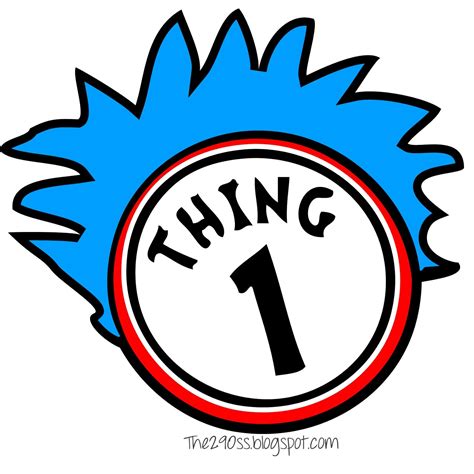 Download and print these thing 1 thing 2 printable coloring pages for free. Pin on Crafts