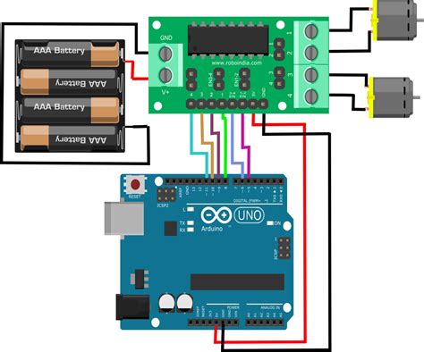 Dc Motor Control Using Pwm Signals Arduino Robo India Tutorials