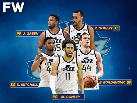 The 2019 20 Projected Starting Lineup For The Utah Jazz Fadeaway World