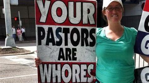 westboro baptist church protests baptists over gay protest