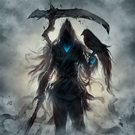 61 Grim Reaper Anime Art Meme Image