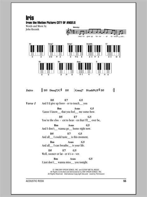 We did not find results for: Iris sheet music by Goo Goo Dolls (Lyrics & Piano Chords ...