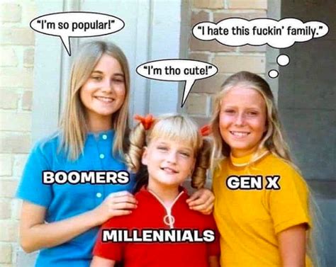 Generation X Vs Millennials Meme