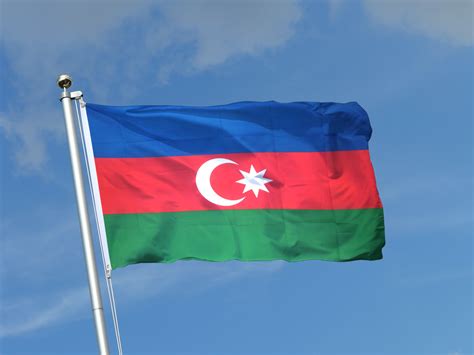 Drapeau Azerbaidjan 90 X 150 Cm Maxflags Monsieur Des Drapeaux