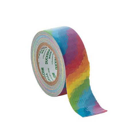 Rainbow Mini Duck Tape Brand Duct Tape Oriental Trading