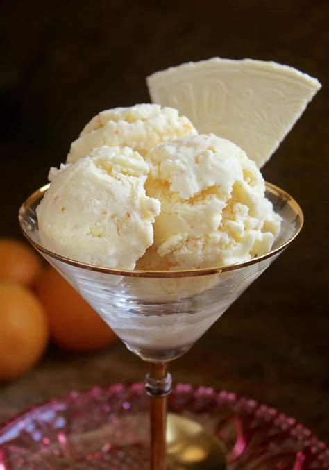 Orange Ice Cream Quick And Easy Blender Recipe Christinas Cucina