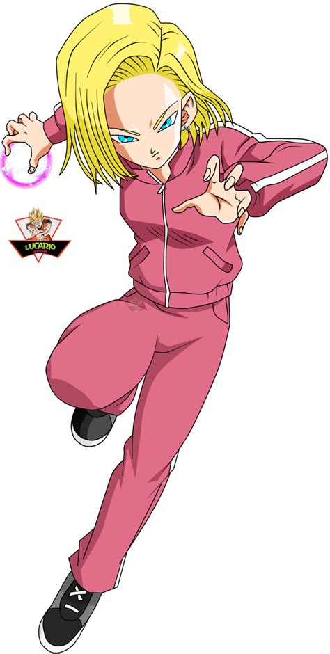 Renders Backgrounds LogoS: Android 18 Super png image
