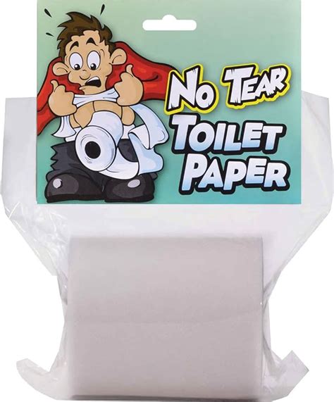 Fancy Party Accessory Prop Jokes And Pranks Gag Toy No Tear Toilet Paper Roll Clothing