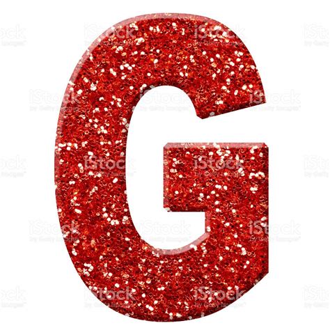 Glitter Letra G Fotografía De Stock Libre De Derechos Glitter Letters