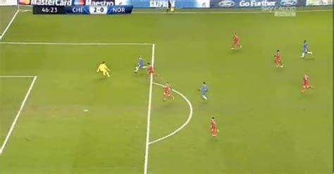 Fernando Torres Score A Goal Against Nordsjaelland Ballsie