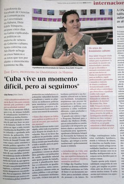 Cubainformacion Artículo Cuba Vive Un Momento Difícil Pero Aí