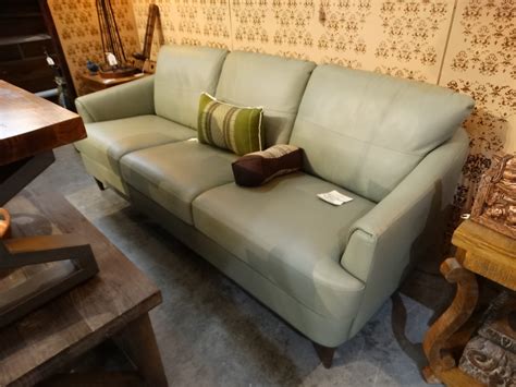 Made from solid american oak, it's the perfect place to lie back, relax and recharge. Elegant Light Green Sofa Couch a traditional classic flair.