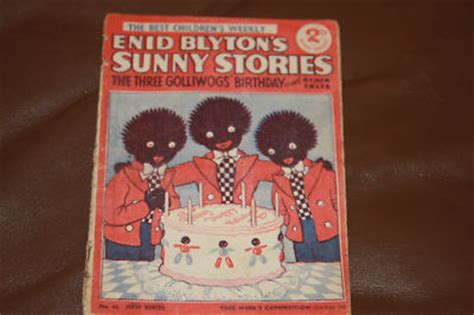 Vintage1938 ENID BLYTON S THREE GOLLIWOGS BIRTHDAY SUNNY STORIES