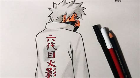 Drawing Sixth Hokage Kakashi Hatake Naruto Shippuden Youtube
