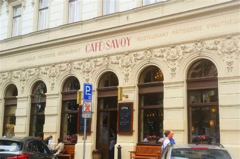 Bourgeois Cafés Of Prague Café Savoy