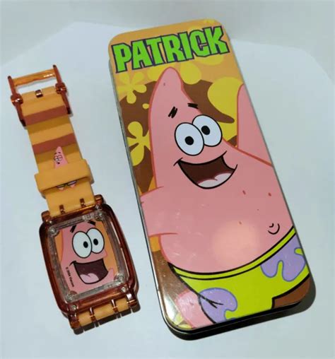 2004 Patrick Star Nickelodeon Burger King Spongebob Squarepants Watch