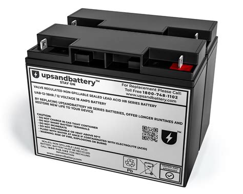 Apc Ups Model Smt1500 Compatible Replacement Battery Backup Set Upsandbattery