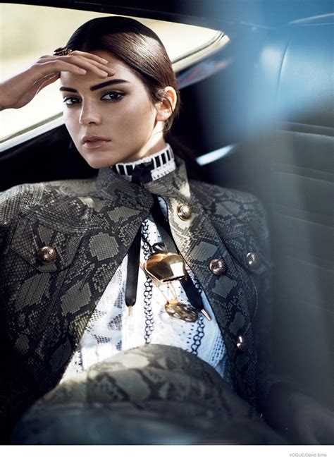 Kendall Jenner Wears Western Inspired Style In Vogue Feature Fashion Gone Rogue