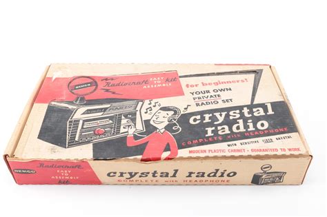 Remco Radiocraft Crystal Radio Kit Ebth