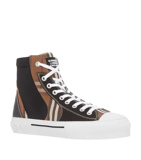 Burberry Vintage Check High Top Sneakers Harrods Us