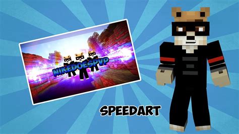 Minecraft Speedart 1 Nikedoespvp Youtube