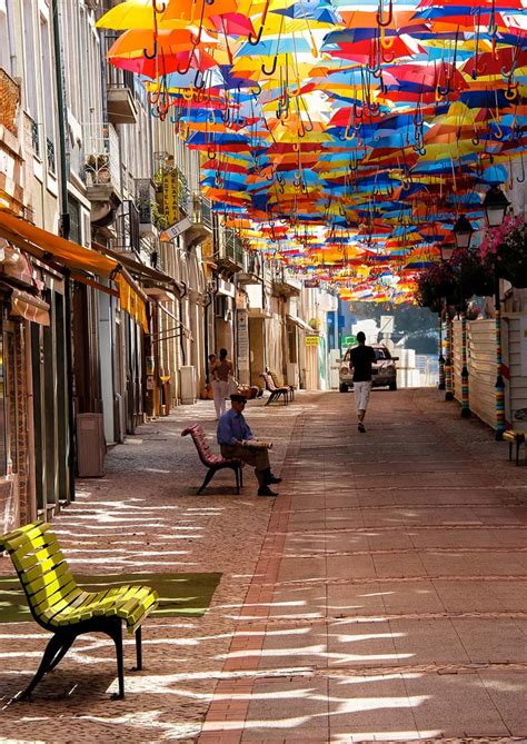 Check spelling or type a new query. Floating Umbrella Installation in the Streets of Agueda ...