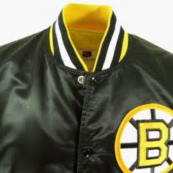 Vintage 80s Boston Bruins Starter Jacket Mens Xl Nhl Hockey Satin