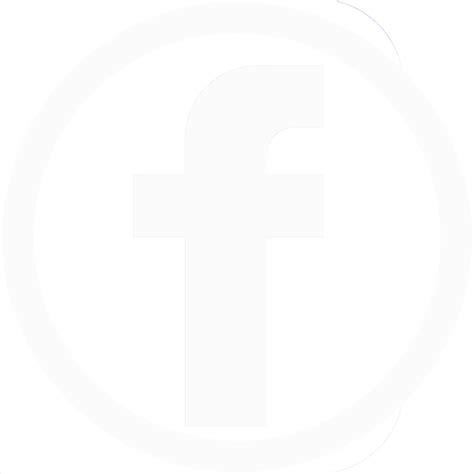 最も欲しかった Circle Transparent Facebook Logo White Png 587577