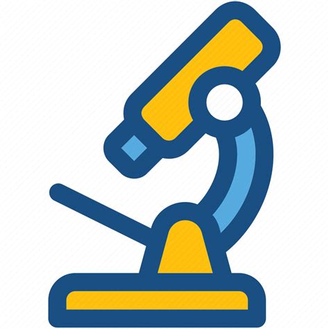 Lab Equipment Laboratory Microscope Research Science Icon