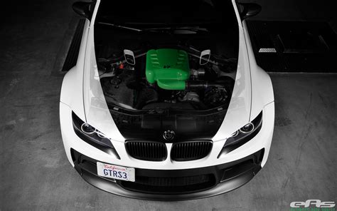 Aero lip gintani rear cf diffuser autotecknic cf license frame matte white wrap voltex gt cf wing. Matte White Widebody BMW E92 M3 by EAS - GTspirit