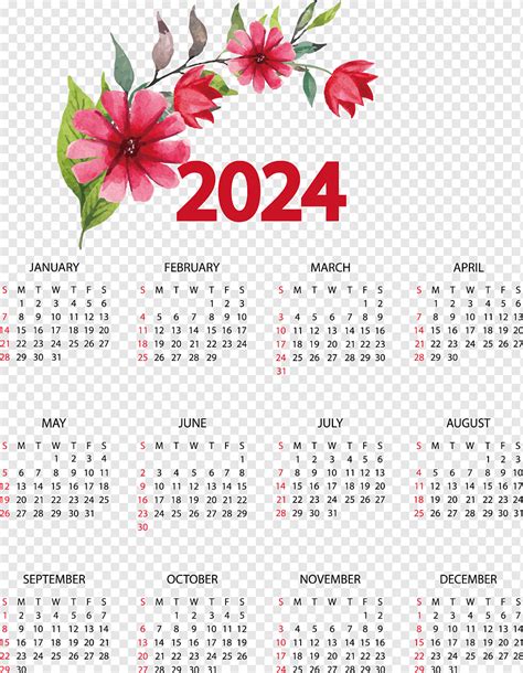 Kalender 2024 Png Pngwing