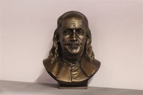 Benjamin Franklin Statue Bust Of Benjamin Franklin Custom Made