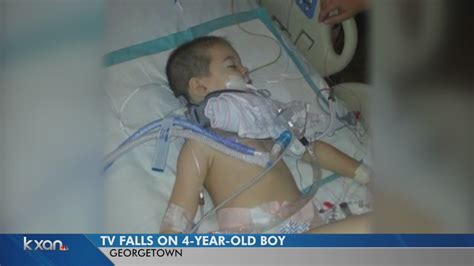 Mom Warns Parents After Tv Fell On Son Causing Traumatic Brain Injury