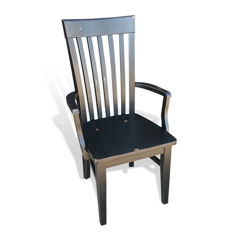 Make mission style furniture like the mission style dining chair part of your dining room collection. Tall Mission Arm Chair C-465AB