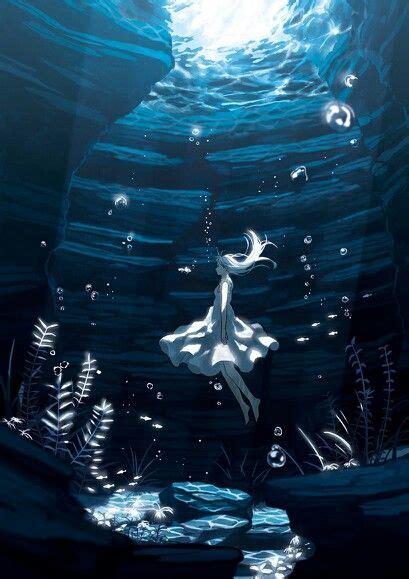 Floating Scenery Wallpaper Art Wallpaper Ocean Wallpaper Anime