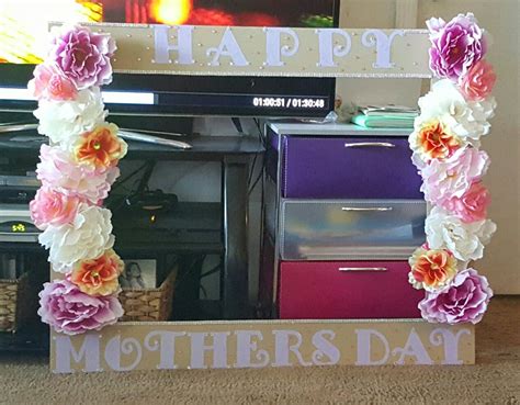 mother s day selfie frame frame props photo frame prop photo frames mothers day decor