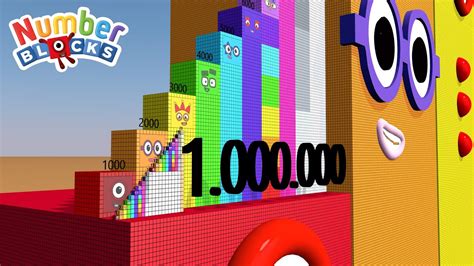 Looking For Numberblocks Step Squad 1 Vs 10000 To 2000000 Million