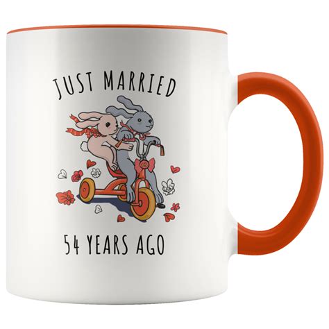 Whether you're looking for your wife, husband, parents or friends who are celebrating, the thankfully, there are so many different jade gifts for 35th wedding anniversary, as well as 35th anniversary coral gifts for you to choose from. Just Married 54 Years Ago - 54th Wedding Anniversary Gift ...