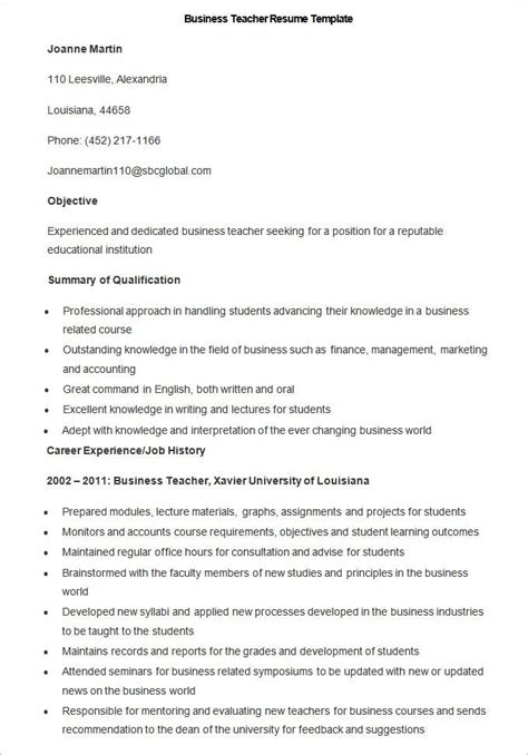 teacher resume templates   pages publisher