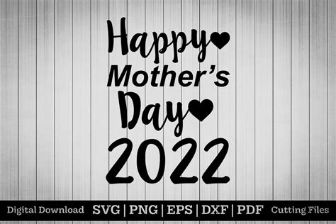 Happy Mothers Day 2022 Graphic By Merchtshirt · Creative Fabrica