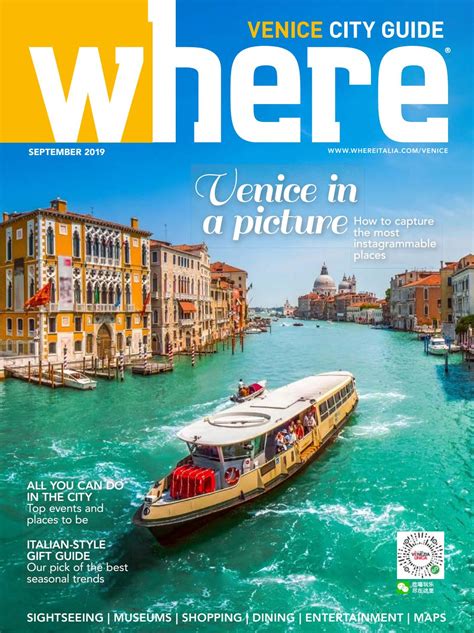 WhereTraveler Venice — September 2019 by Where Venice - Issuu